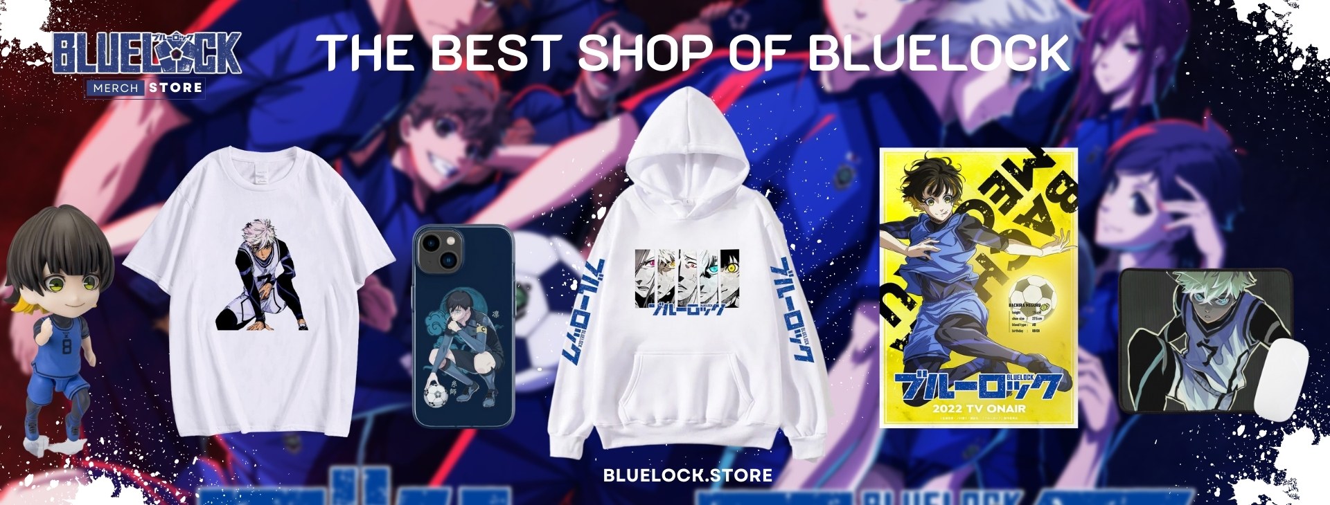Bluelock Store Banner - Blue Lock Store